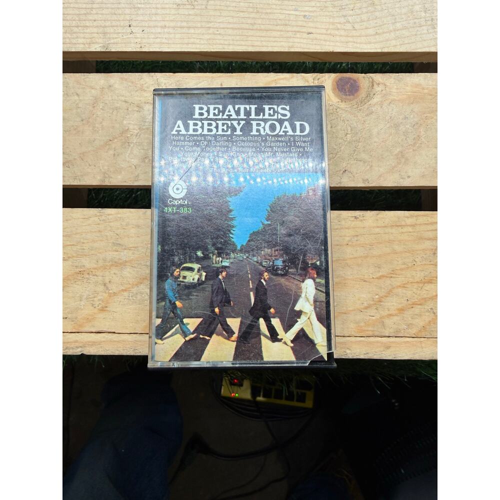 The Beatles – Abbey Road Cassette Tape - 4XT 383 - Capitol Records